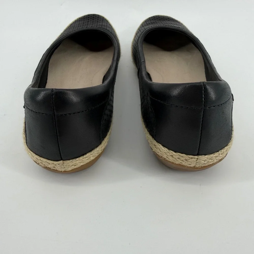 Clarks features perforated